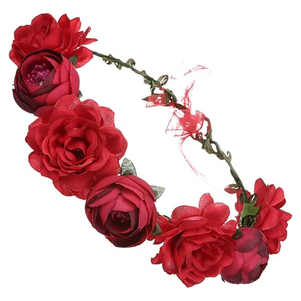 Венче за коса вдъхновено от красивите рози ILI-13648 4