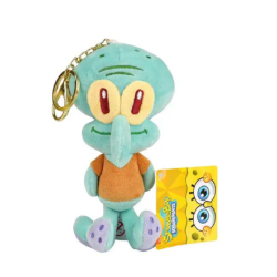 Смешни изживявания със сепия: Детска плюшена играчка ключодържател от спондж боб ILD-13652