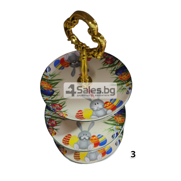 Великденско плато на 3 нива SD409 8