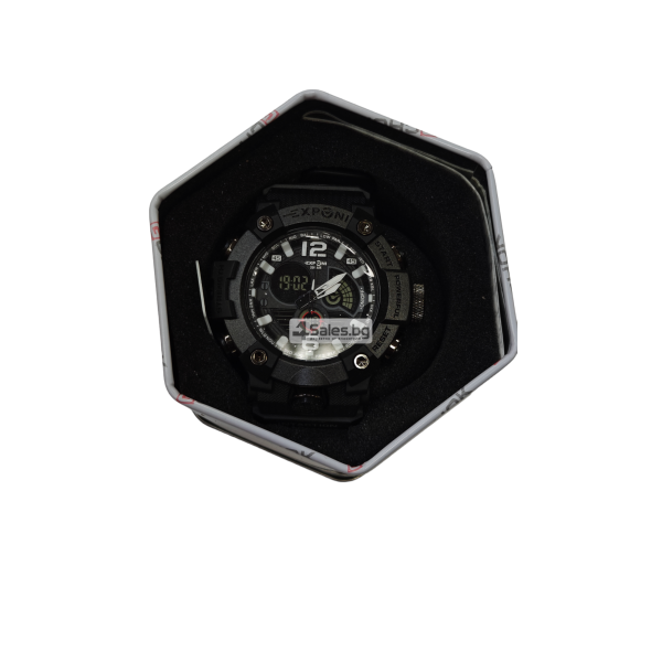 Водоустойчив спортен дигитален часовник EXPONI ILC-13742 1