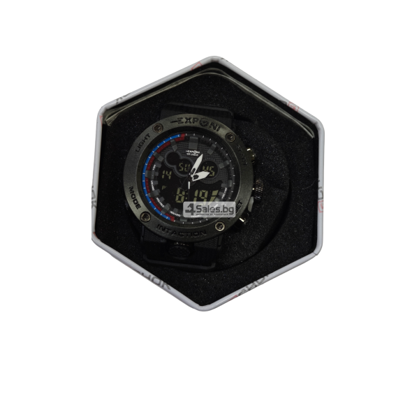 Водоустойчив спортен дигитален часовник EXPONI ILC-13742