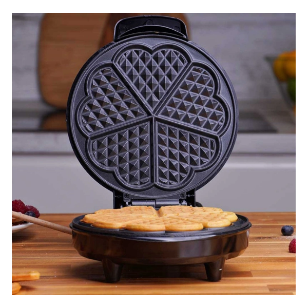 Гофретник Voltz OV51442GA,1200W, 5 гнезда, Инокс