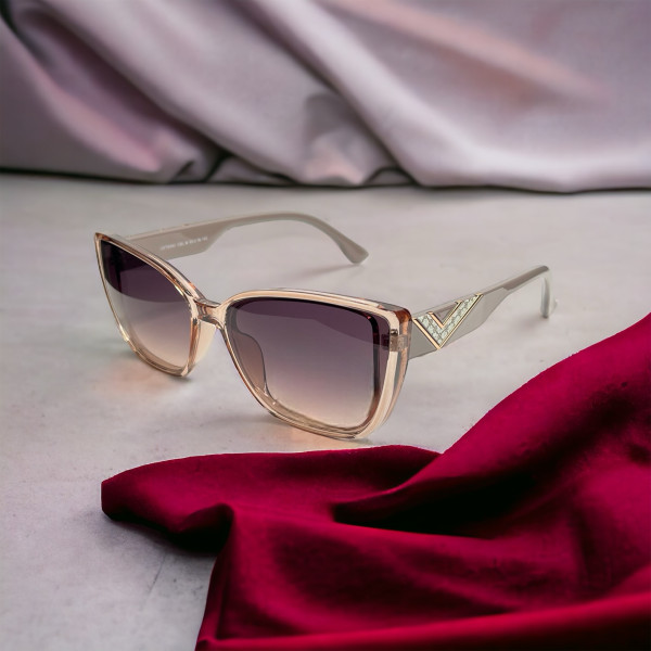 Луксозни дамски слънчеви очила Golden Shine YJZ115 1