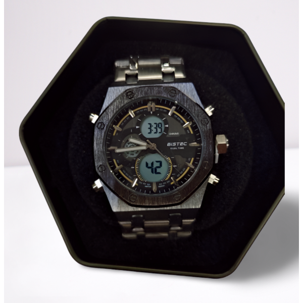 Водоустойчив луксозен метален часовник