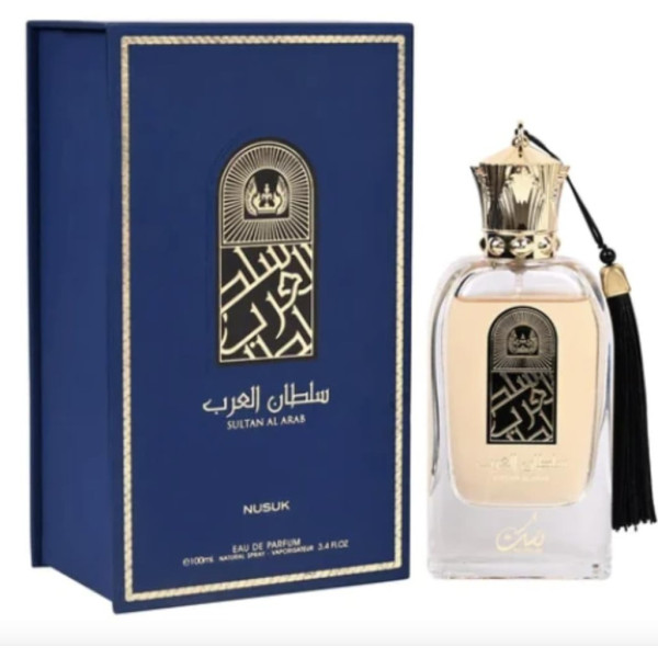 Оригинален Арабски унисекс парфюм Nusuk Sultan Al Arab Eau De Parfum For Men & Women 100ml PF239