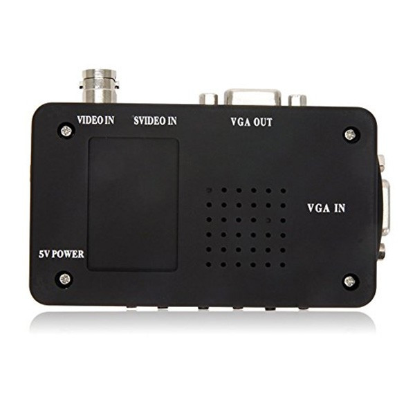 VGA конвертор поддържа трансфер между DVD или PS2 към телевизор или монитор CA89 13