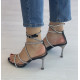 Луксозни стилни дамски сандали с елегантни бляскави елементи F-161D 5