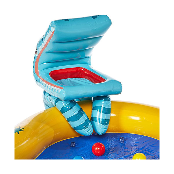 Пръскащ надуваем басейн с пързалка за безкрайно удоволствие в горещите летни дни 5