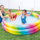 Многоцветен надуваем детски басейн-Идеален за забавления в градината 4