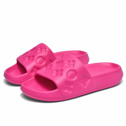 Дамски летни плажни чехли с дебело дъно D603