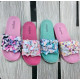 Дамски плажни чехли с уникален цветен дизайн за весело и ярко лятно настроение D5611 5