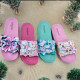 Дамски плажни чехли с уникален цветен дизайн за весело и ярко лятно настроение D5611 7