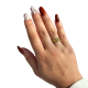 Дамски пръстен от медицинска стомана със символ на безкрайната любов 1