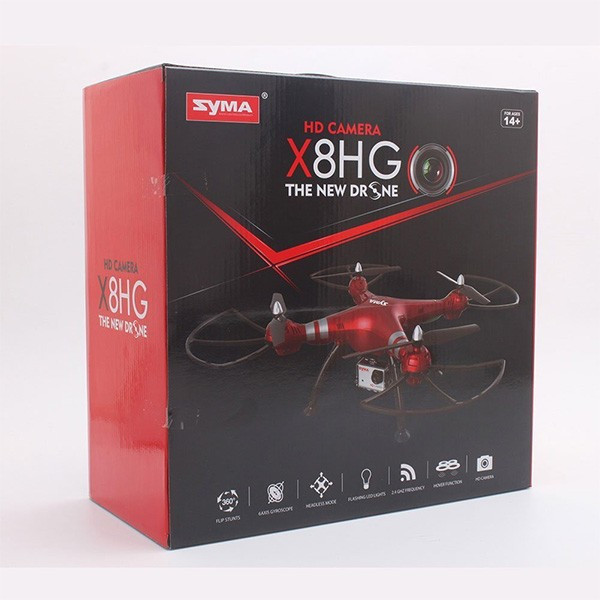 Дрон  Syma X8HG 8 MP камера летене на 360 градуса 6-осов жироскоп