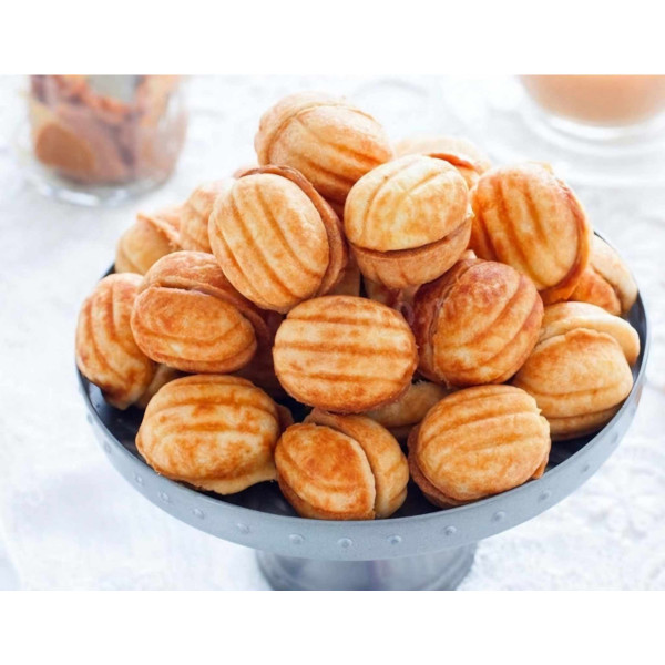 Уред за сладки орехчета Lexical LNM-2455,1400W,незалепващи плочи 6