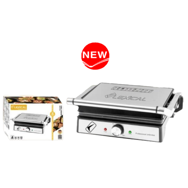 Професионална тостер преса за сандвичи и грил Lexical LSM-2570 2000W 1