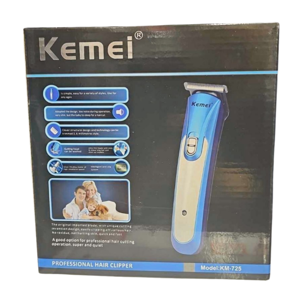 Акумулаторна машинка за подстригване за мъже Kemei KM-725 SHAV102