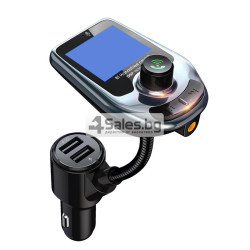 Bluetooth FM трансмиттер за автомобил с микрофон - HF51