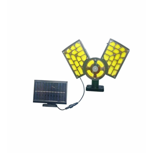 Соларна индукционна улична лампа,външен сензор за слънчево движение с дистанционно управление H LED86 1