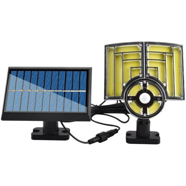 Соларна индукционна улична лампа,външен сензор за слънчево движение с дистанционно управление H LED86 9
