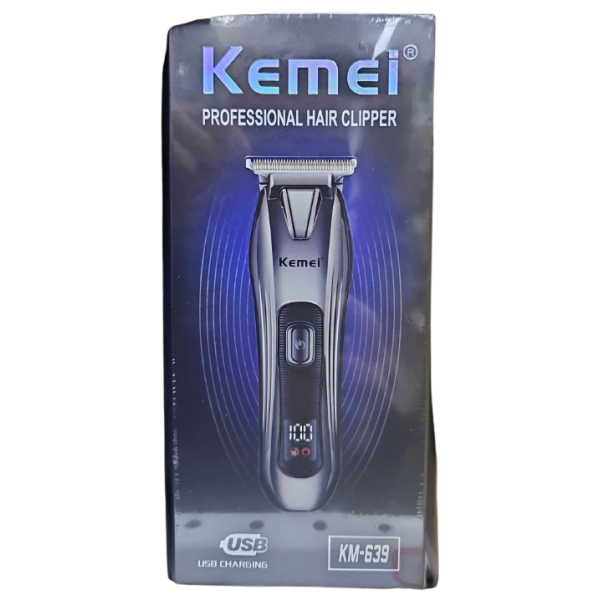 Професионална безжична машинка за подстригване Kemei KM-639