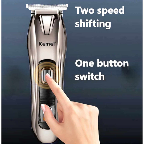 Професионална безжична машинка за подстригване Kemei KM-639 4