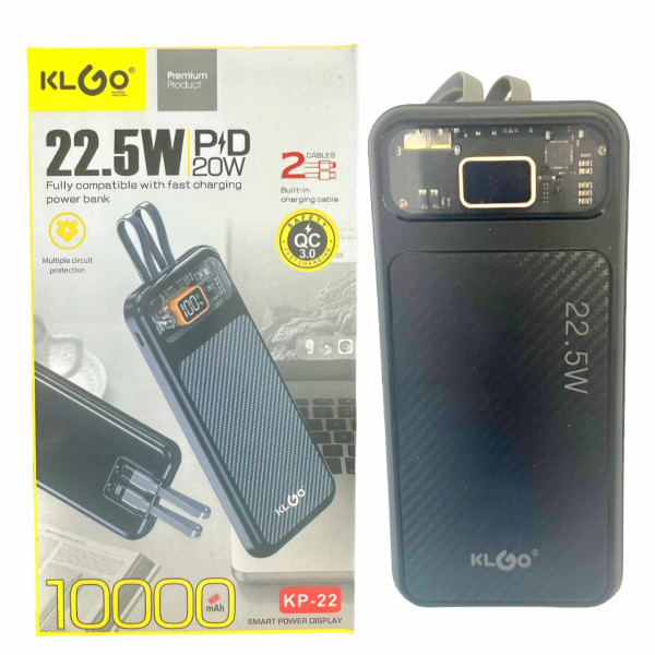 Преносима външна батерия powerbank KLGO KP-22