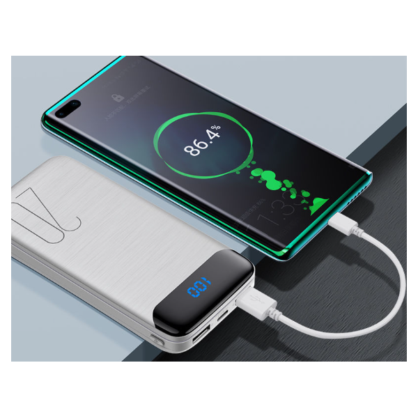 Преносима батерия KLGO KP-89 POWER BANK, 10000/20000mAh с LED дисплей CA53