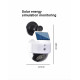 Соларна лампа със сензор за движение и дистанционно управление тип фалшива видеокамера JX-5116 H LED87 3