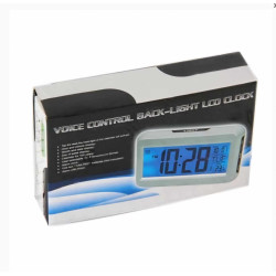 Eлектронен часовник с дигитален термометър вътрешна температура за стая