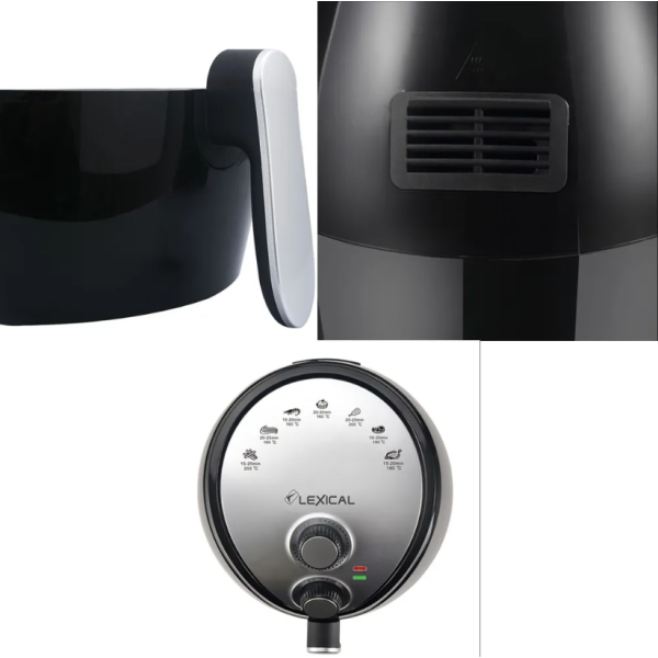 Еър фрайър Lexical Airfryer LAF-3002 , 3.5L, 1300W