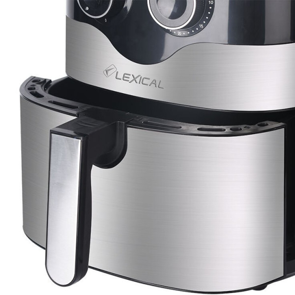 Фритюрник с горещ въздух Lexical Airfryer LAF-3004 , 8L, 1800W, инокс