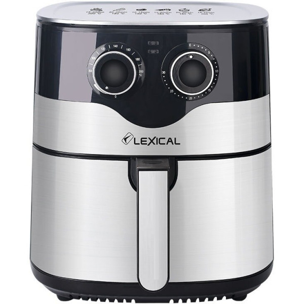 Фритюрник с горещ въздух Lexical Airfryer LAF-3004 , 8L, 1800W, инокс