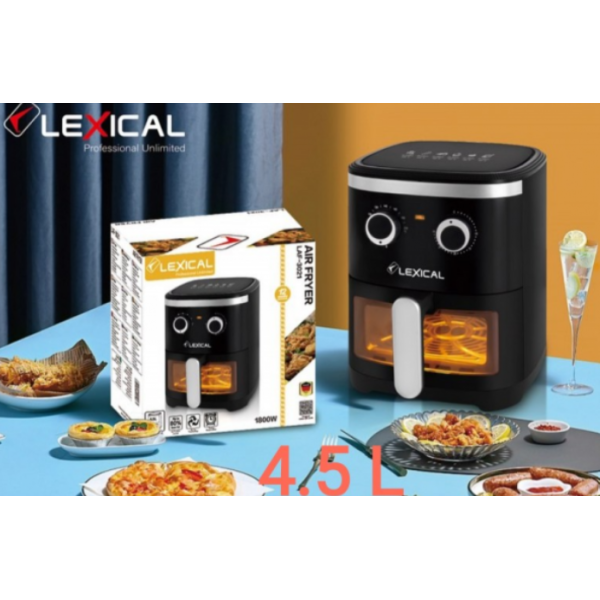 Фритюрник с горещ въздух LEXICAL LAF-3021 AirFryer 4,5l