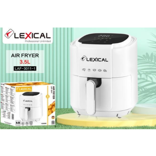 Фритюрник с горещ въздух Lexical Airfryer LAF-3011-1/2 1200W 3.5L 3