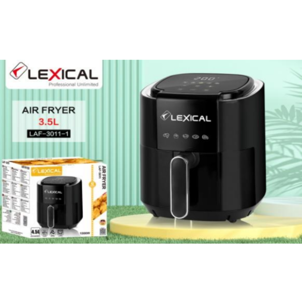 Фритюрник с горещ въздух Lexical Airfryer LAF-3011-1/2 1200W 3.5L