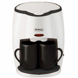 Кафеварка Rosberg Voltz R51170A 450W с две чаши