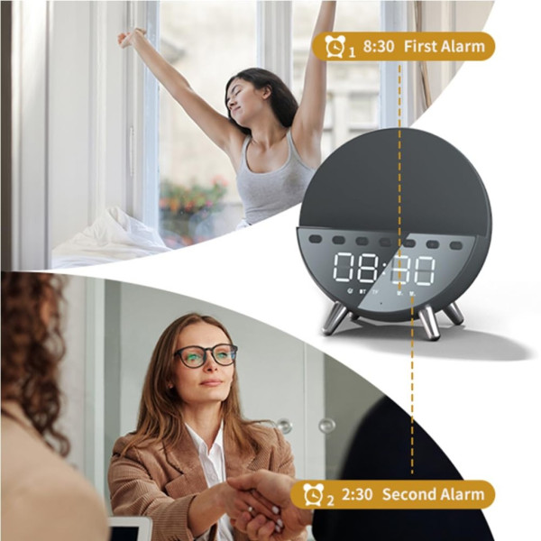 Sunrise 5-IN-1 APPLE MOBILE PHONE WIRELESS CHARGER