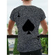 Мъжка тениска с къс ръкав, геометричен 3D принт с дизайн на Асо Пика 2