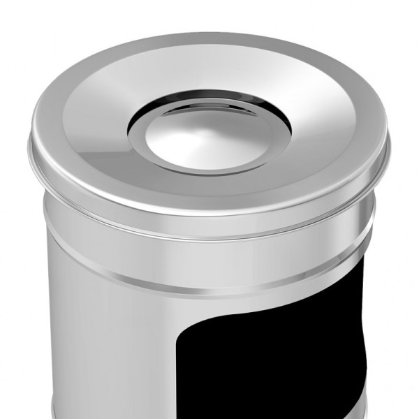 Пепелник колона Vinoks 763400, 22см./26см/28см., инокс 2