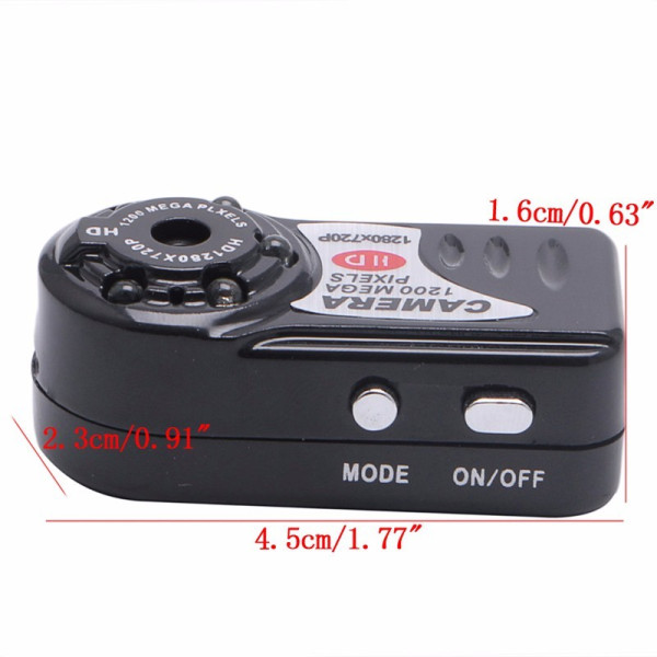 Q5 Mini DV–мини видео и аудио рекордер с нощно виждане и детектор за движение SC6