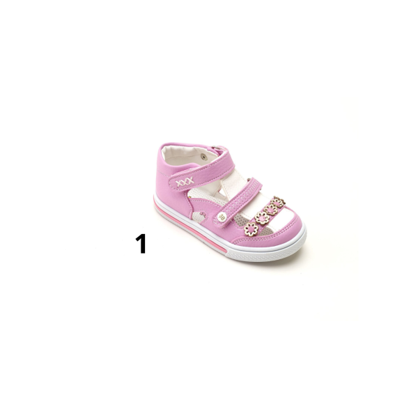 Изискани детски,турски ортопедични обувки за момиче Serinbebe,със сертификат,висок клас качество,номерация от 19 до 30 размер 4