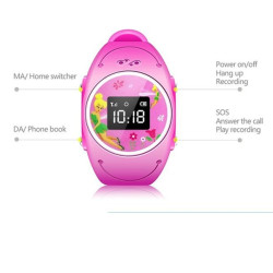 Водоустойчив детски смарт часовник YQT Q520S за Andrioid и IOS с GPS и SOS бутон 6