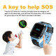 Водоустойчив GPS часовник -Детски -SOS повикване -Micro SIM за Andrioid и IOS,Y21 7