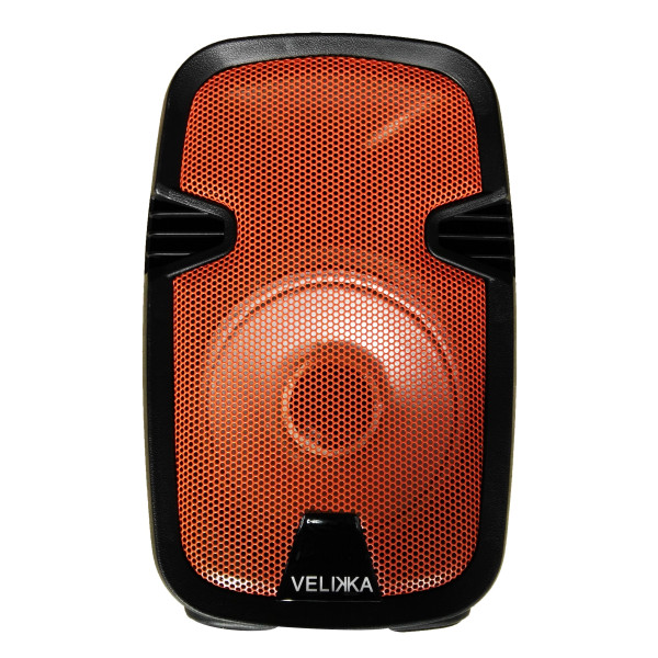 Евтина Тонколона с микрофон и дистанционно LCD цветомузика, FM, буфер Velikka 8L