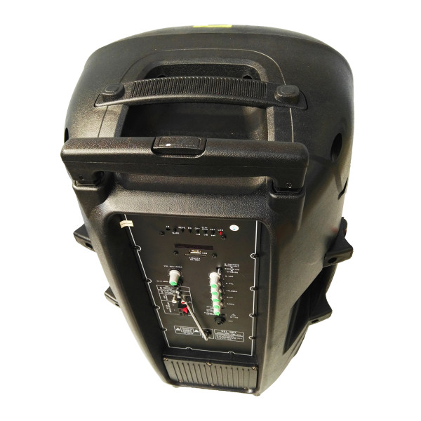 Bluetooth Караоке тонколона 15 инча 150W с микрофон FM LCD SD/MMC карта VKK15