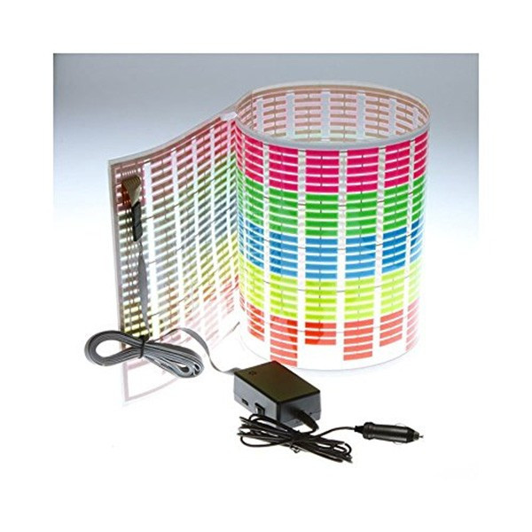 LED стикер еквалайзер  за кола 90 х 25 см