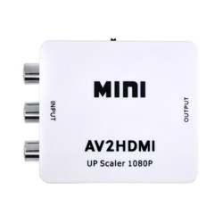 TISHRIC преходник за AV към HDMI сигнал с USB зареждане CA84