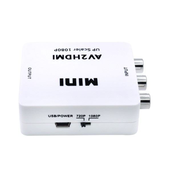 TISHRIC преходник за AV към HDMI сигнал с USB зареждане CA84 4