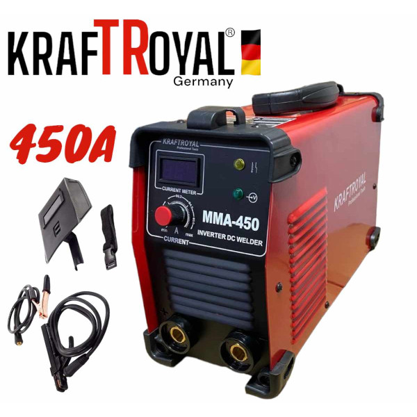 Инверторен електрожен 450А KRAFT ROYAL водоустойчив